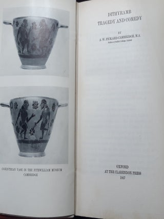 DITHYRAMB TRAGEDY AND COMEDY