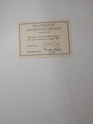 TRAVELS IN GEORGIAN DEVON The Illustrated Journeys of the Reverend John Swete 1789-1800 in Four Volumes.
