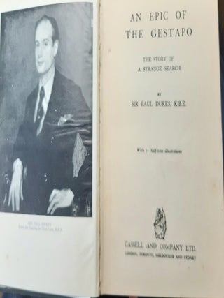 AN EPIC OF THE GESTAPO The Story of a Strange Search.