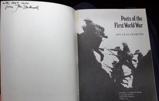 POETS OF THE FIRST WORLD WAR