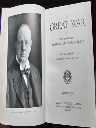 THE GREAT WAR Fully Illustrated with Photographs Drawings and Maps in Three Volumes.