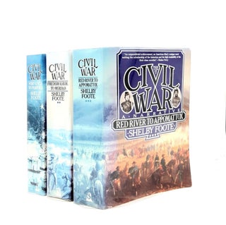 Item #198575 THE CIVIL WAR A Narrative 1 Fort Sumter to Perryville, 2 Fredericksburg to Meridian,...