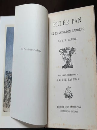 PETER PAN IN KENSINGTON GARDENS.