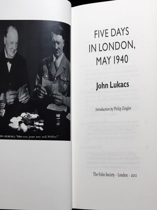 FIVE DAYS IN LONDON May 1940.