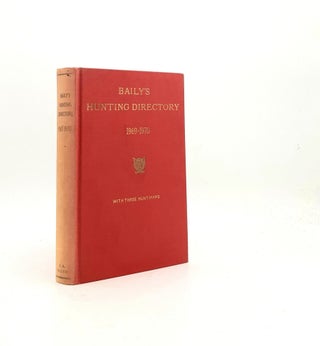 Item #199426 BAILY'S HUNTING DIRECTORY 1969-1970. BAILY'S
