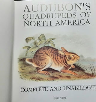 AUDUBON'S QUADRUPEDS OF NORTH AMERICA Complete and Unabridged.