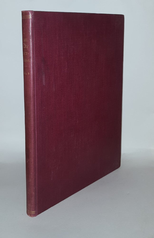 Item #20839 THE PLAY PICTORIAL Volume Three Containing Seven Plays. Anon.