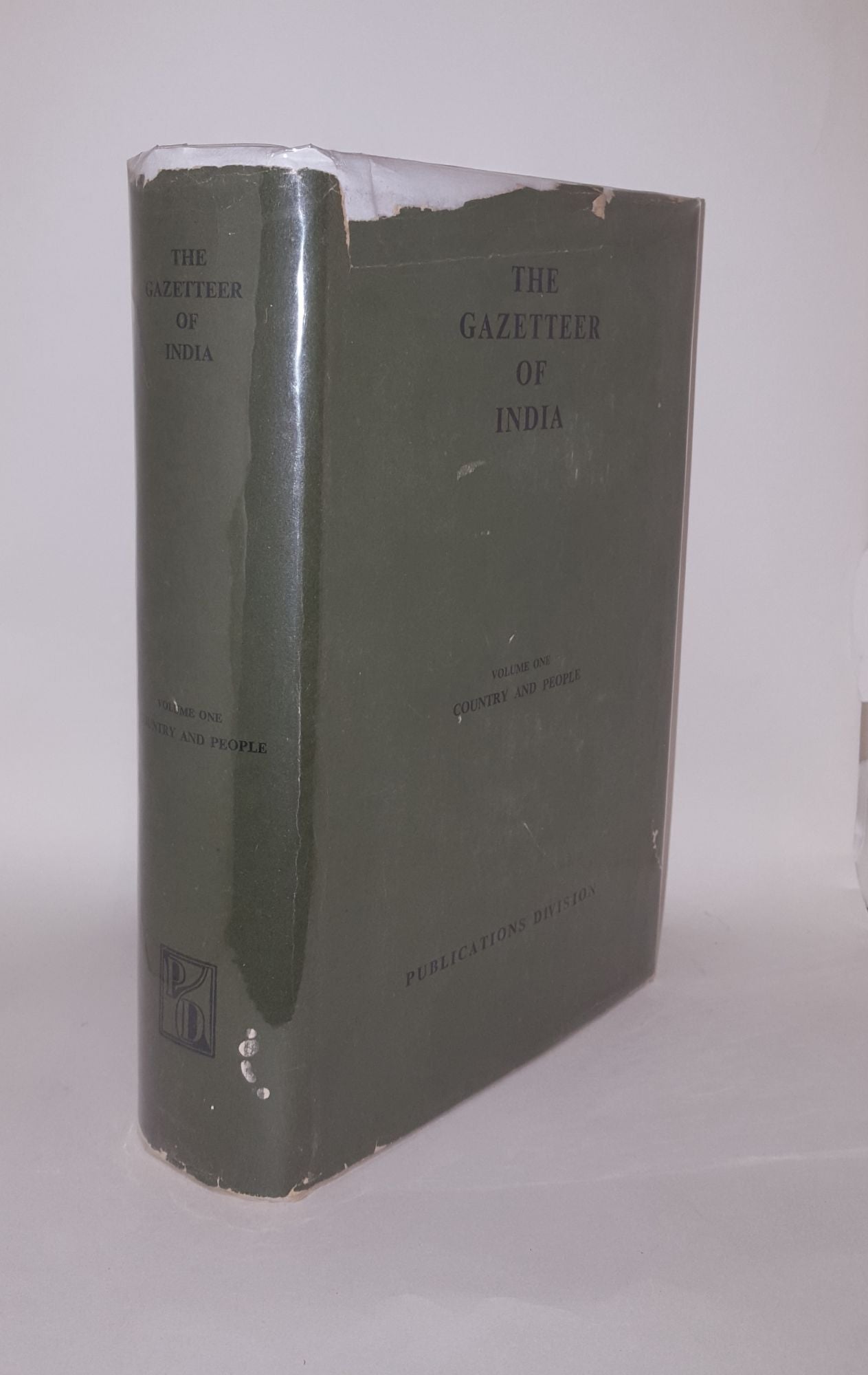 KABIR Humayun, Central Gazetters Unit Government Of India - The Gazetteer of India Indian Union Volume One Country and People