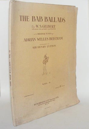 Item #84202 THE BAB BALLADS Vol II. BEECHAM Adrian Welles GILBERT W. S