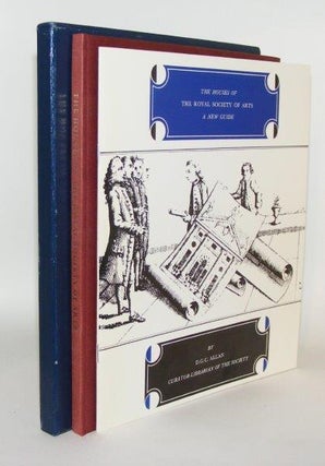Item #92334 THE HOUSES OF THE ROYAL SOCIETY OF ARTS A History and a Guide [&] A New Guide. ALLAN...