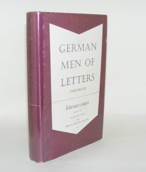NATAN Alex, KEITH-SMITH Brian - German Men of Letters Volume Six Literary Essays