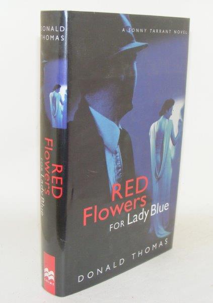 Item #97149 RED FLOWERS FOR LADY BLUE A Sonny Tarrant Novel. THOMAS Donald.