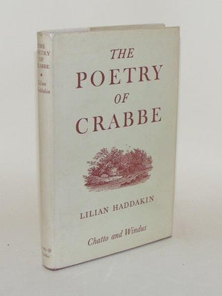 Item #97696 THE POETRY OF CRABBE. HADDAKIN Lilian